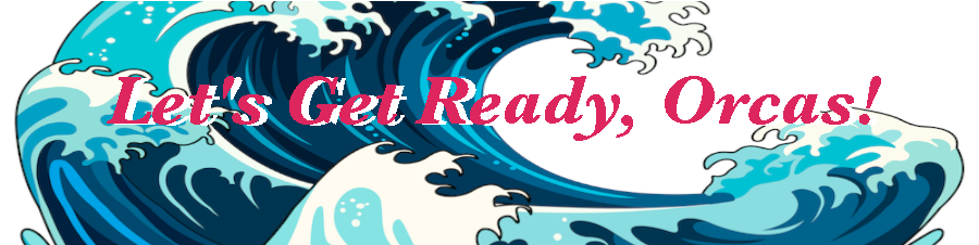 Let's Get Ready Orcas logo